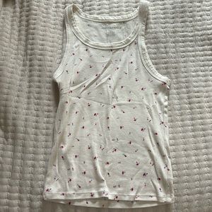 American Eagle Floral Tank Top